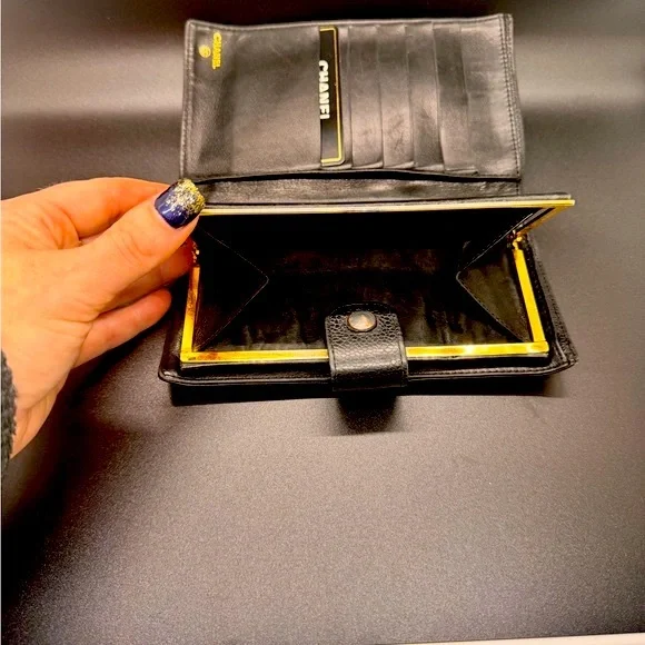 CHANEL BLK Caviar Leather Long Wallet - Picture 7 of 16
